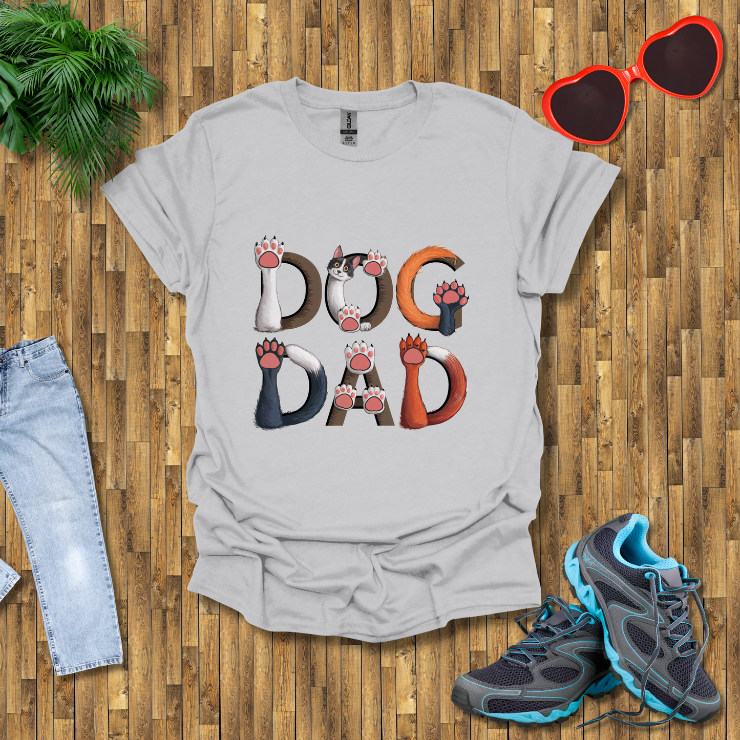 Dog dad  T-Shirt