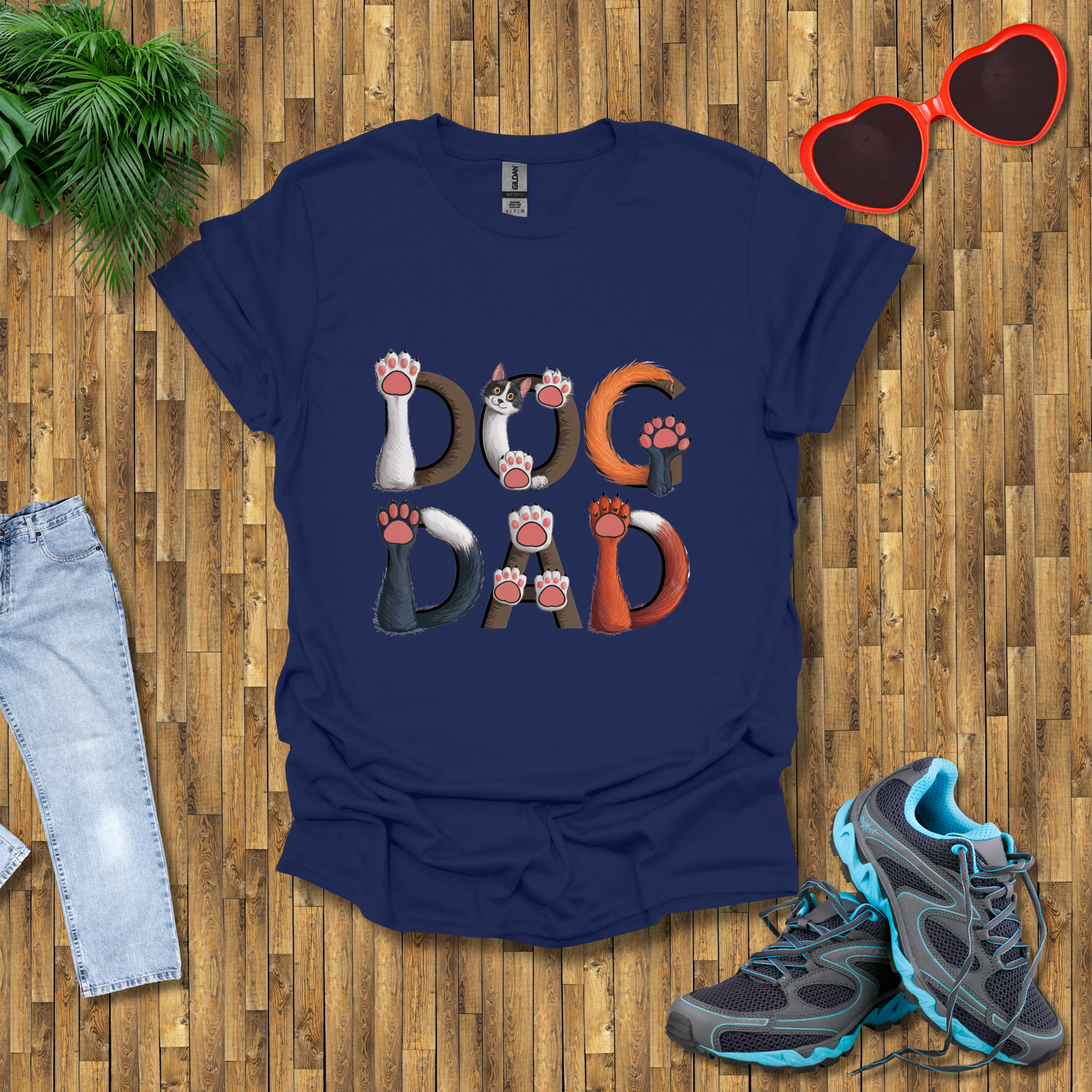 Dog dad  T-Shirt