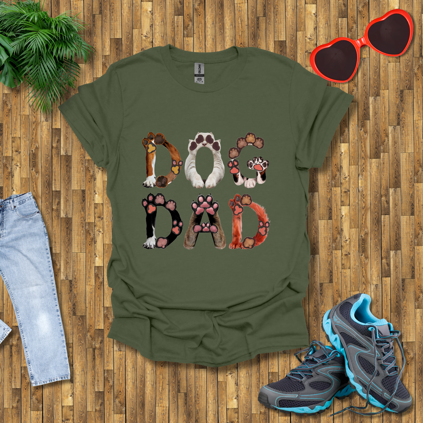 Dog dad  T-Shirt