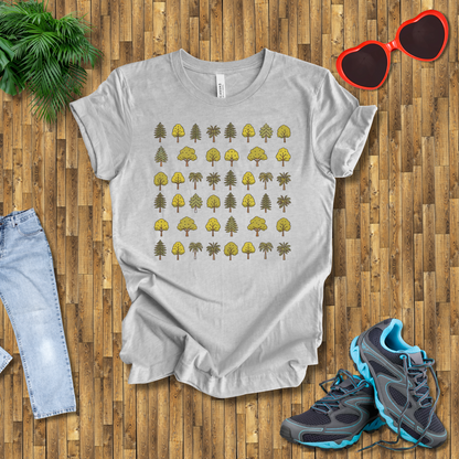 Pattern of trees T-Shirt