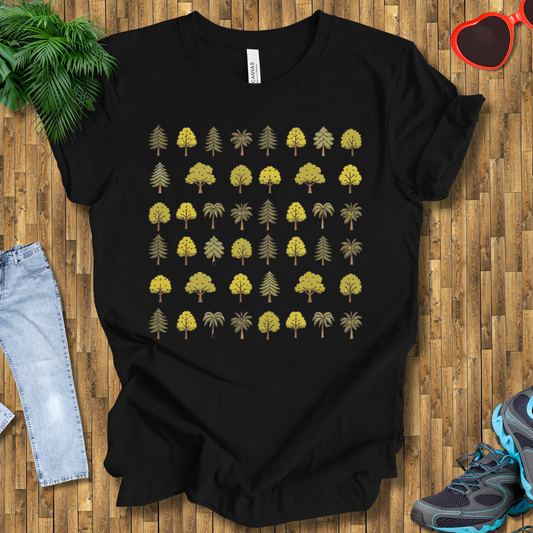 Pattern of trees T-Shirt