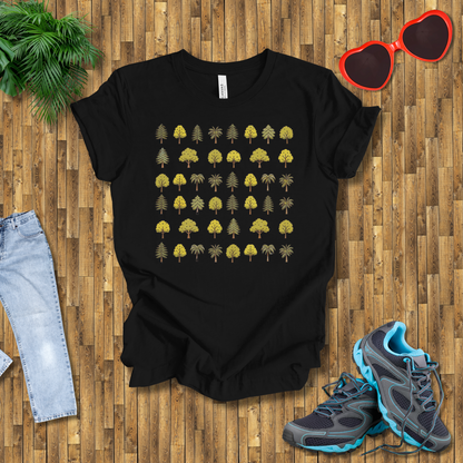 Pattern of trees T-Shirt