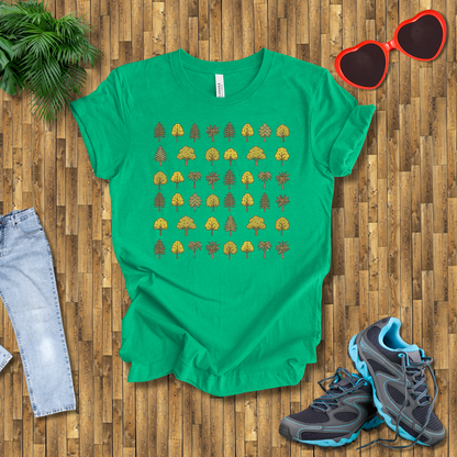 Pattern of trees T-Shirt