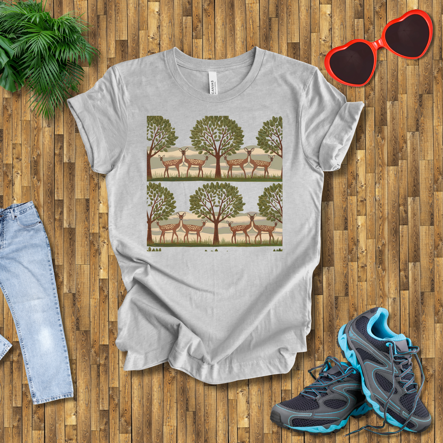 Trees and dears T-Shirt