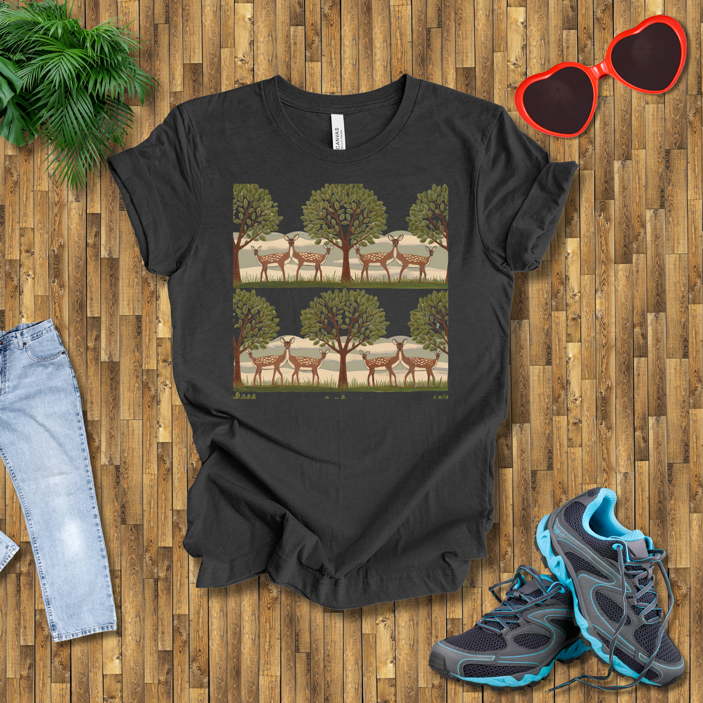 Trees and dears T-Shirt