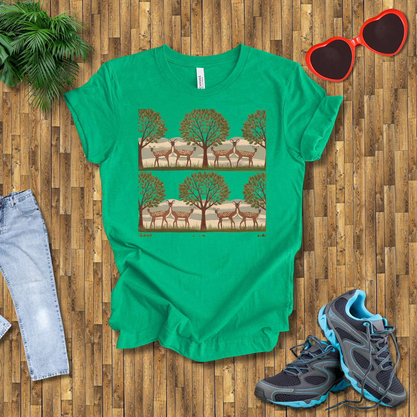 Trees and dears T-Shirt