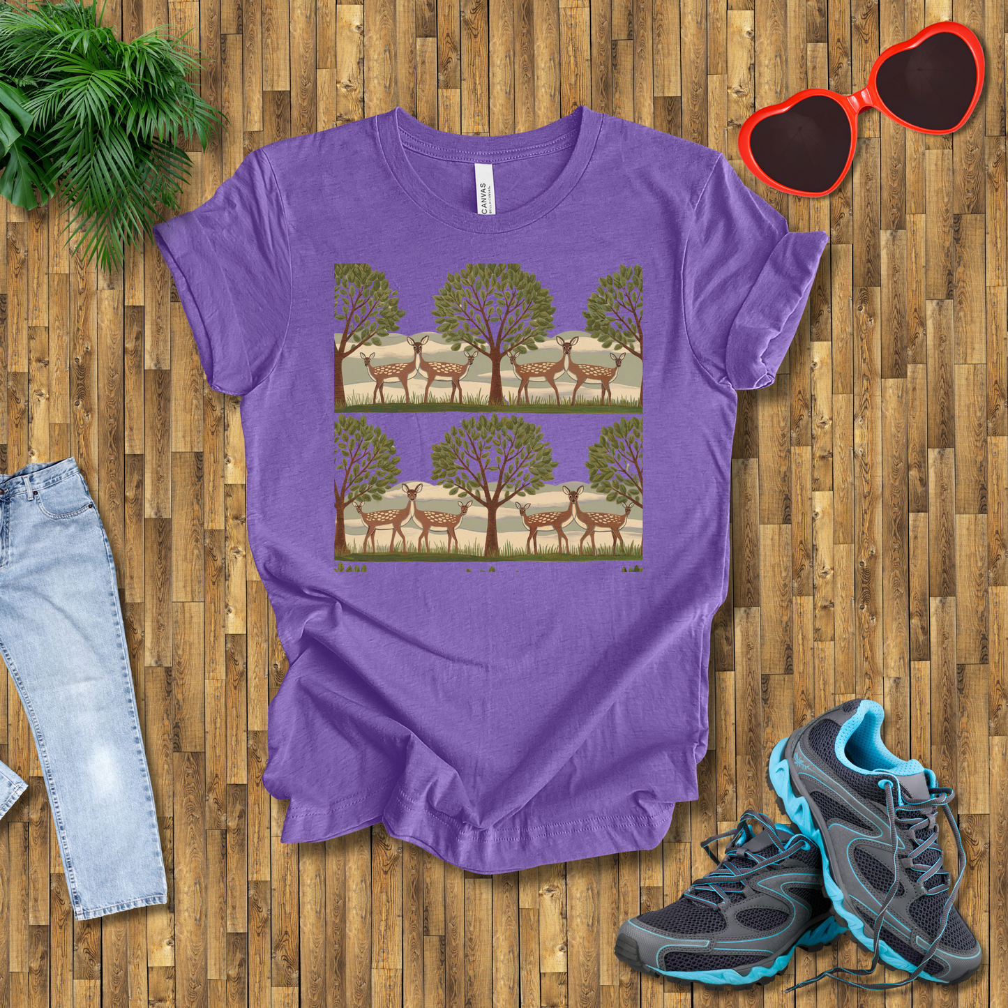 Trees and dears T-Shirt