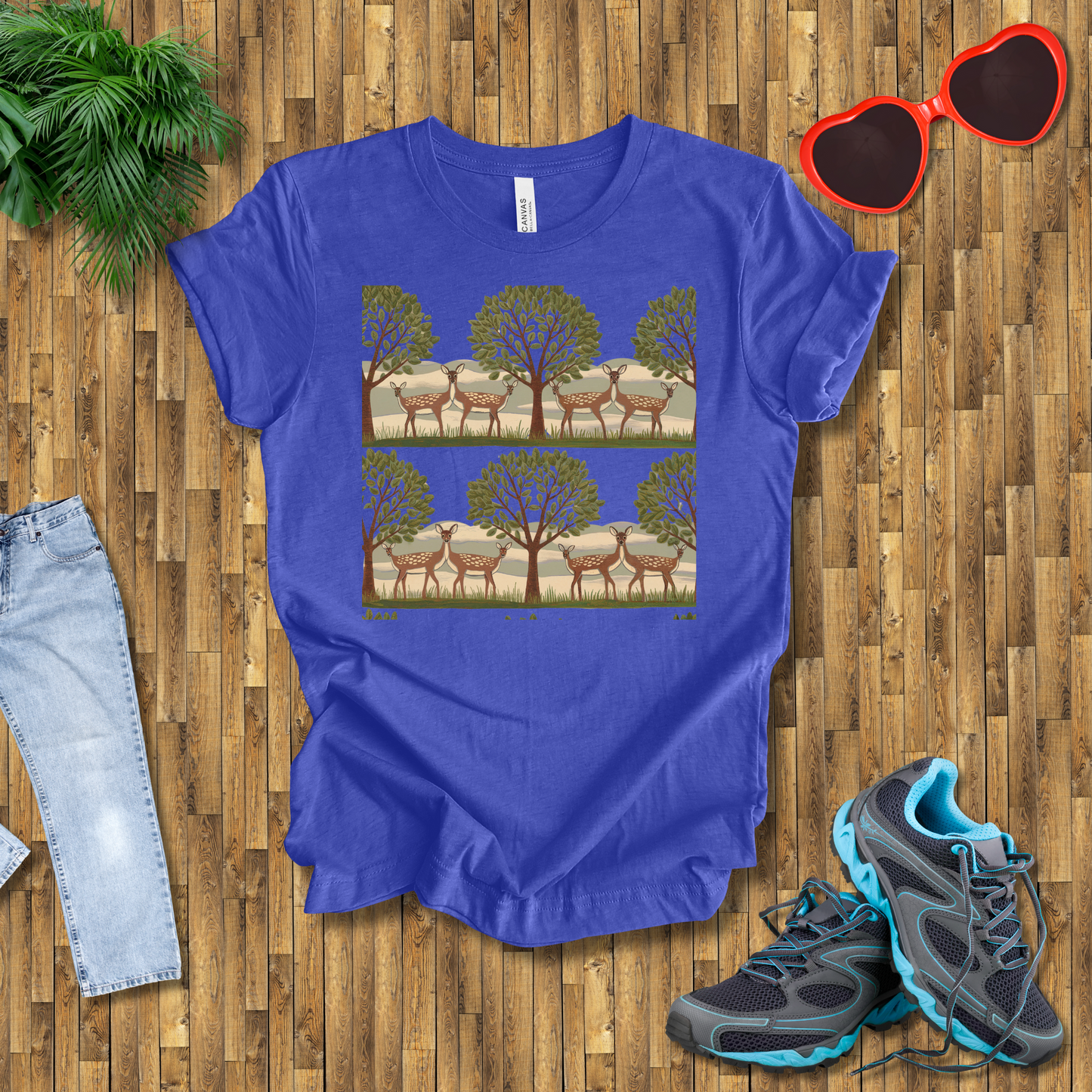 Trees and dears T-Shirt
