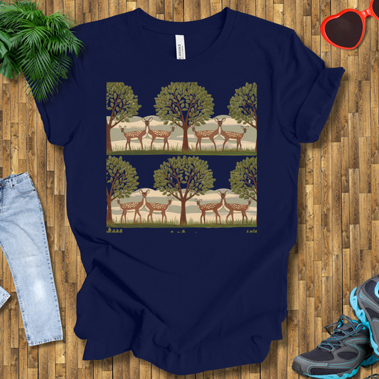 Trees and deers T-Shirt