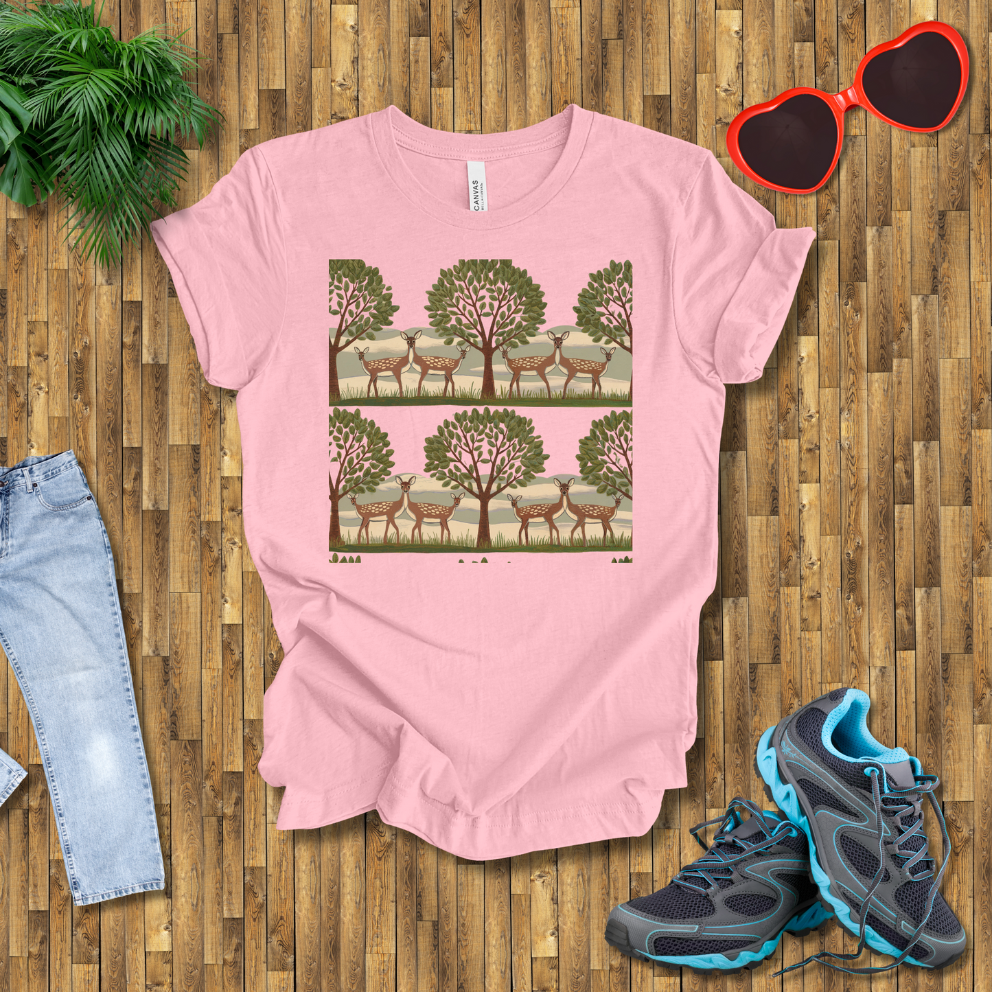 Trees and dears T-Shirt