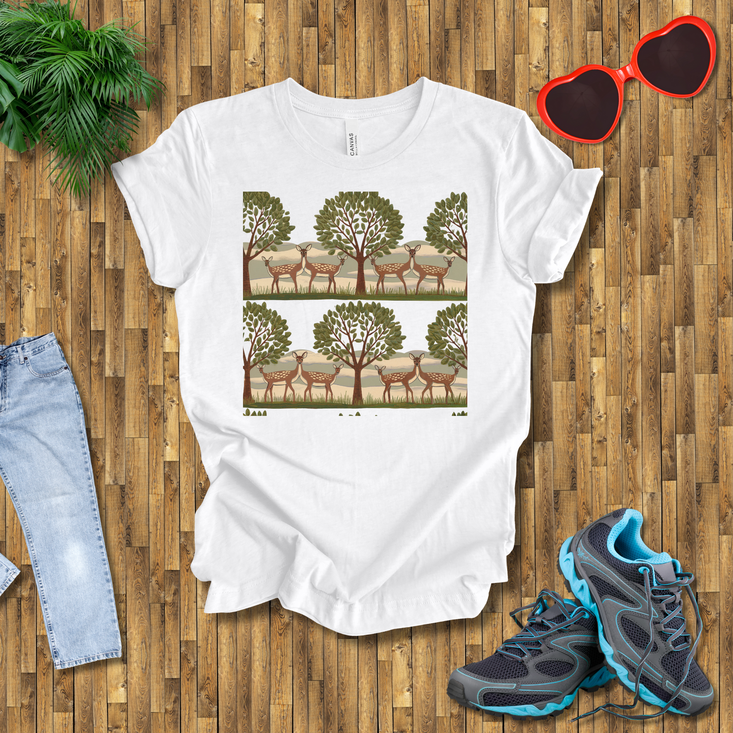 Trees and dears T-Shirt