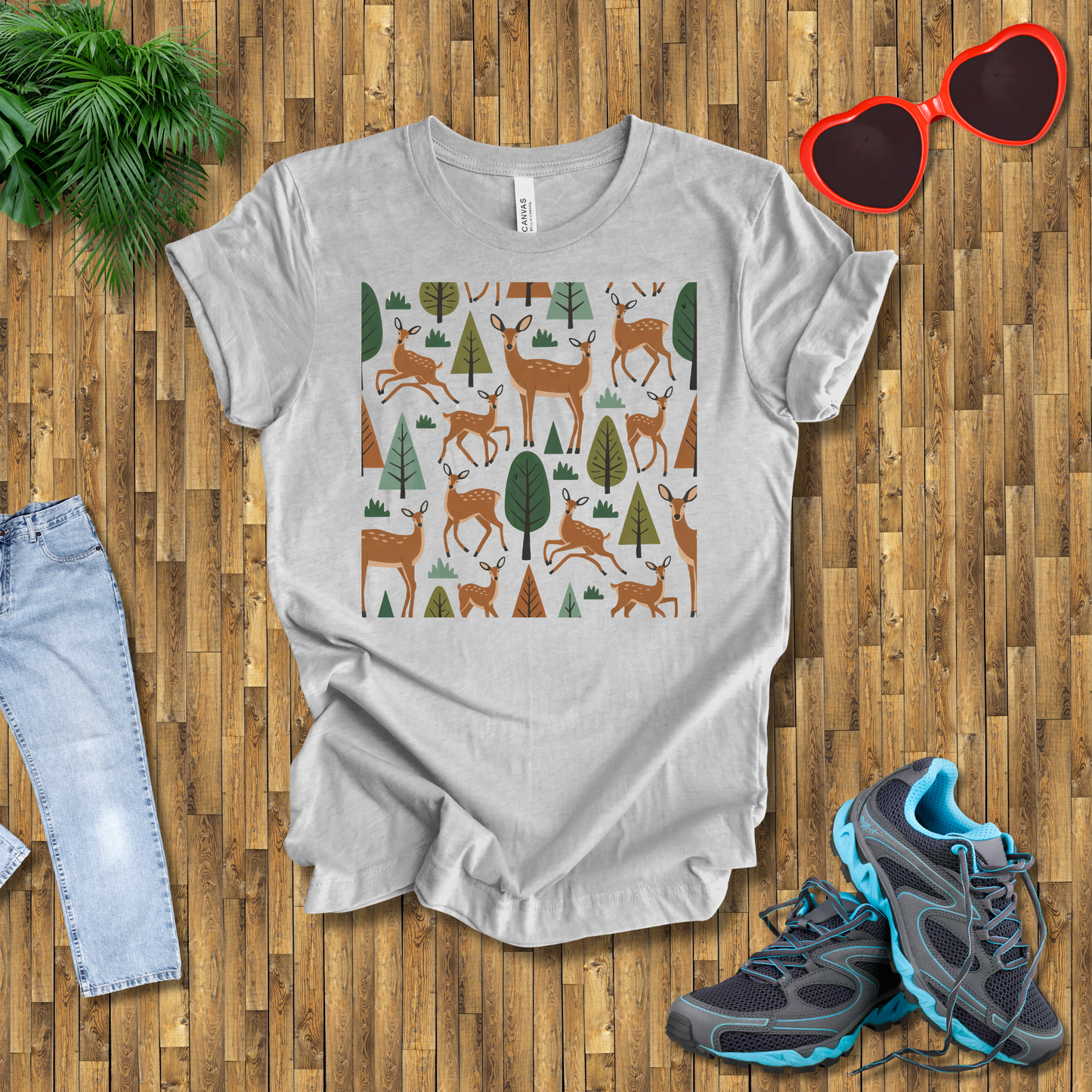 Trees and dears T-Shirt