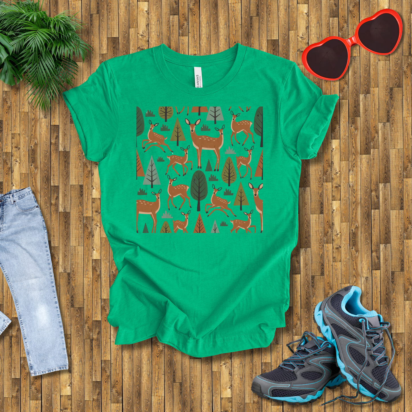 Trees and dears T-Shirt