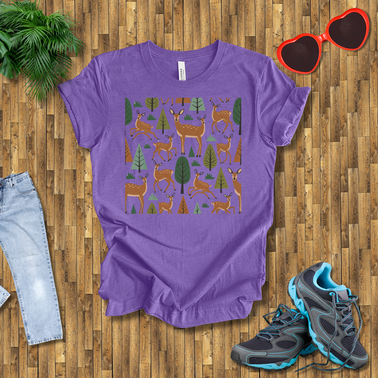 Trees and dears T-Shirt