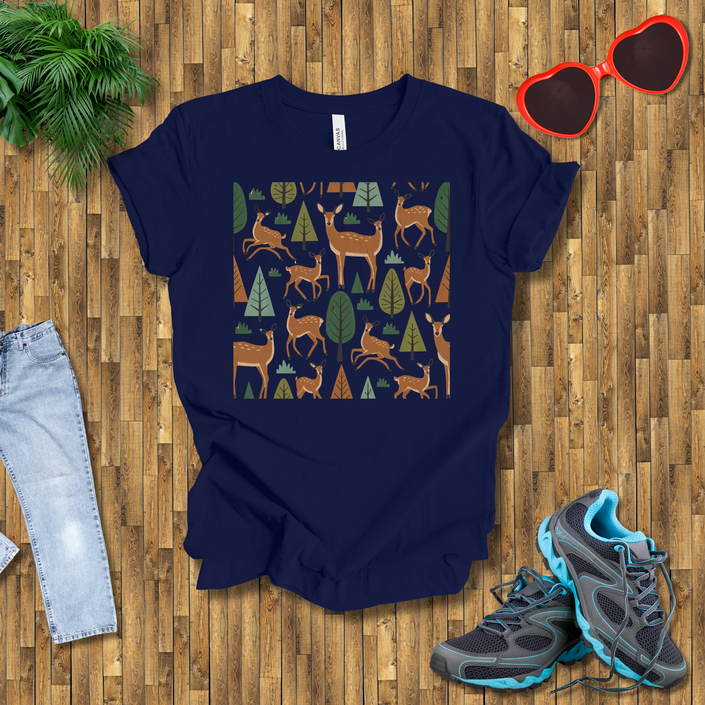 Trees and dears T-Shirt