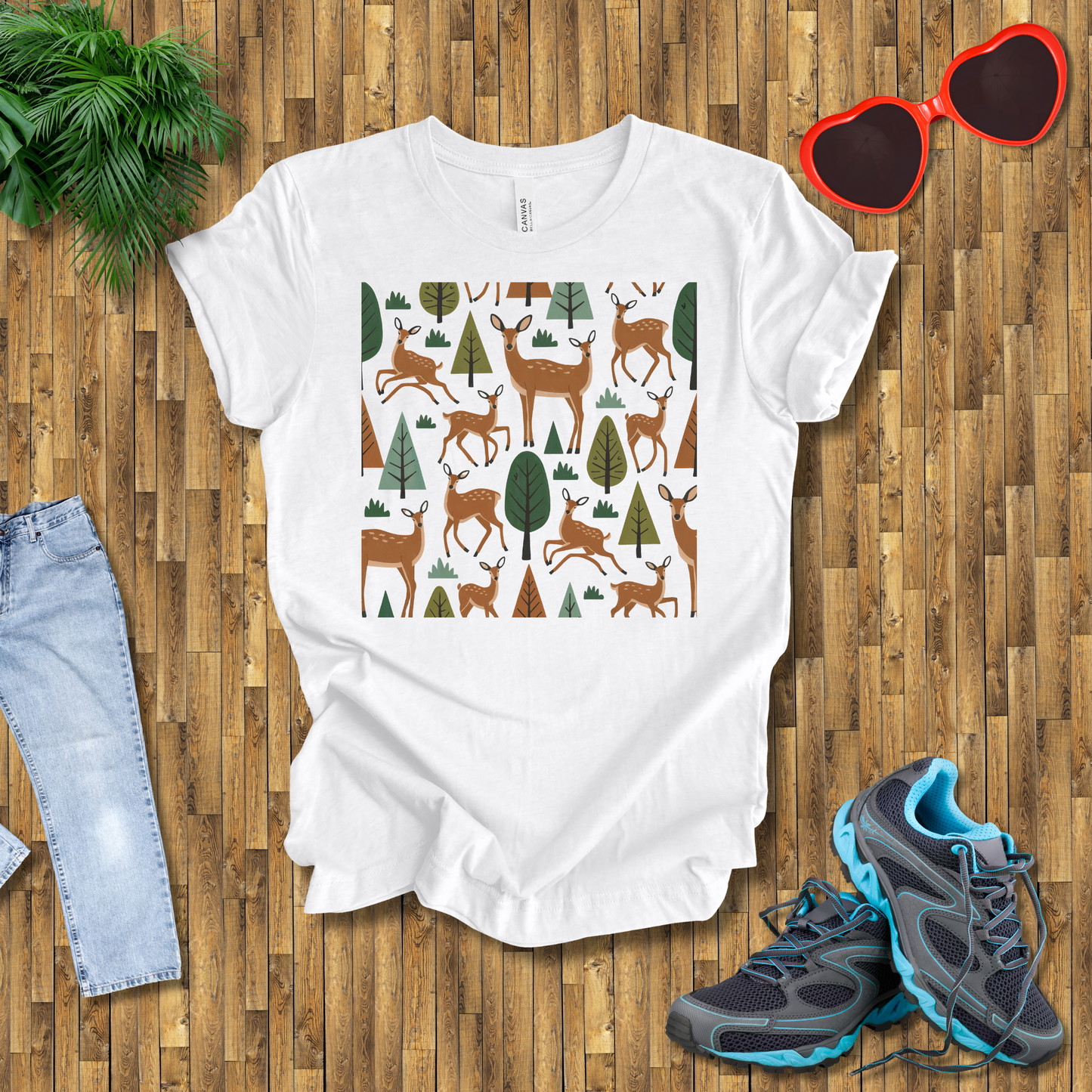 Trees and dears T-Shirt