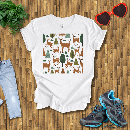 Trees and dears T-Shirt