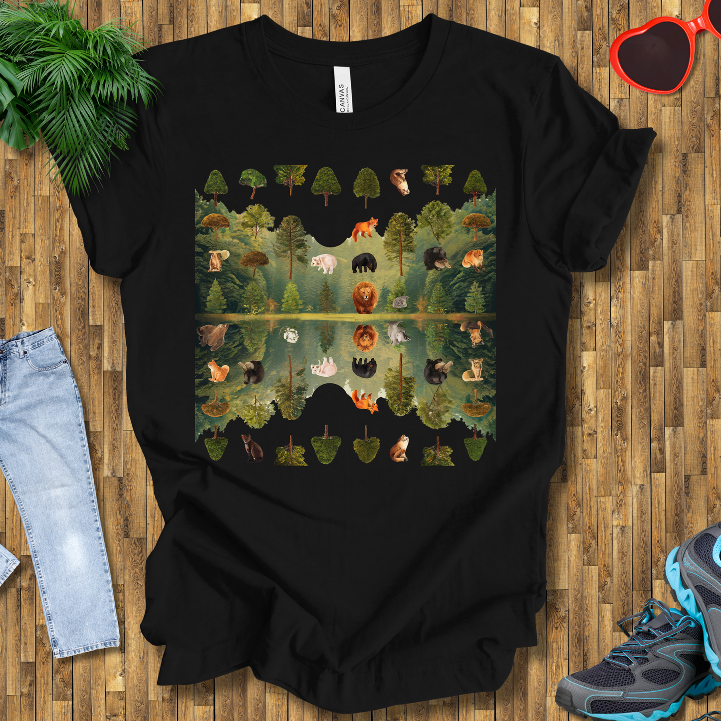 Reflected flora and fauna T-Shirt