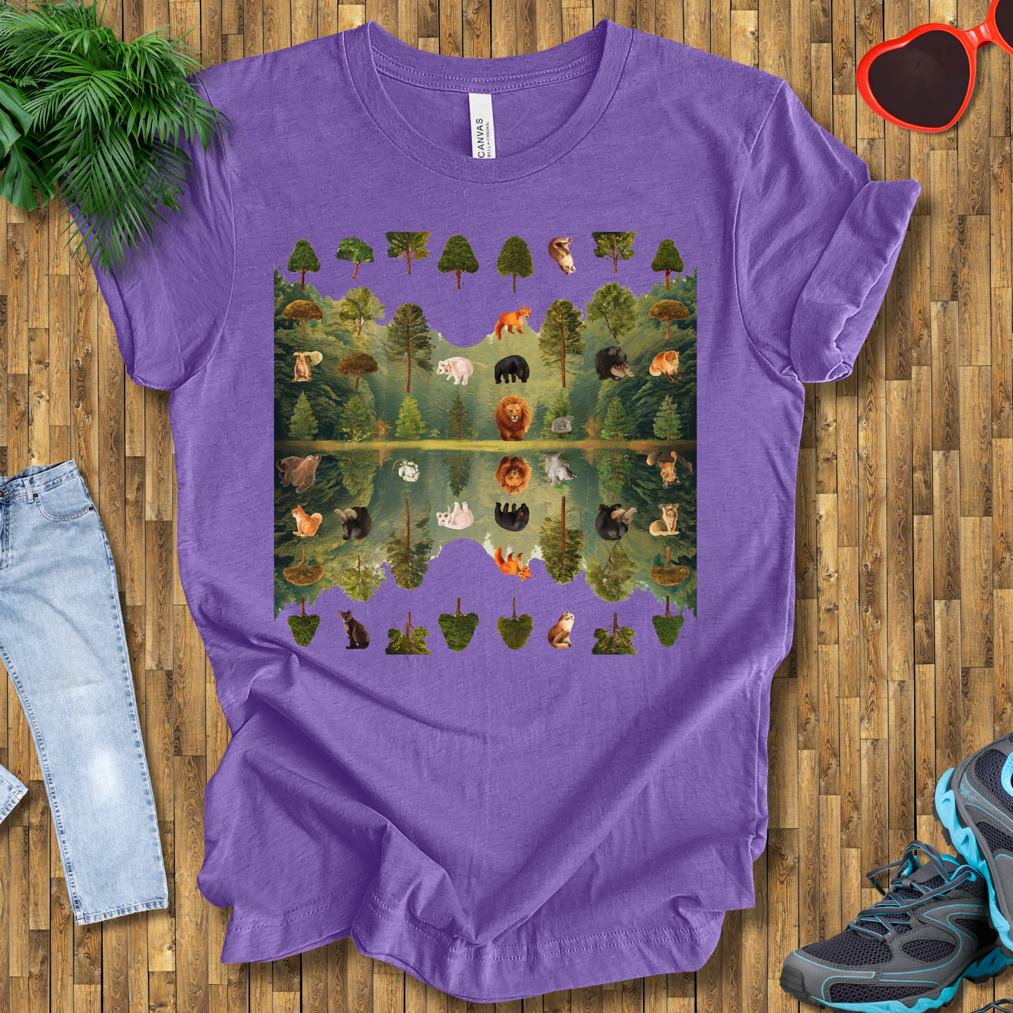 Reflected flora and fauna T-Shirt
