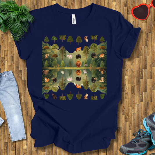 Reflected flora and fauna T-Shirt