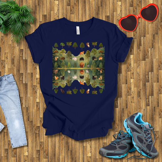 Reflected flora and fauna T-Shirt