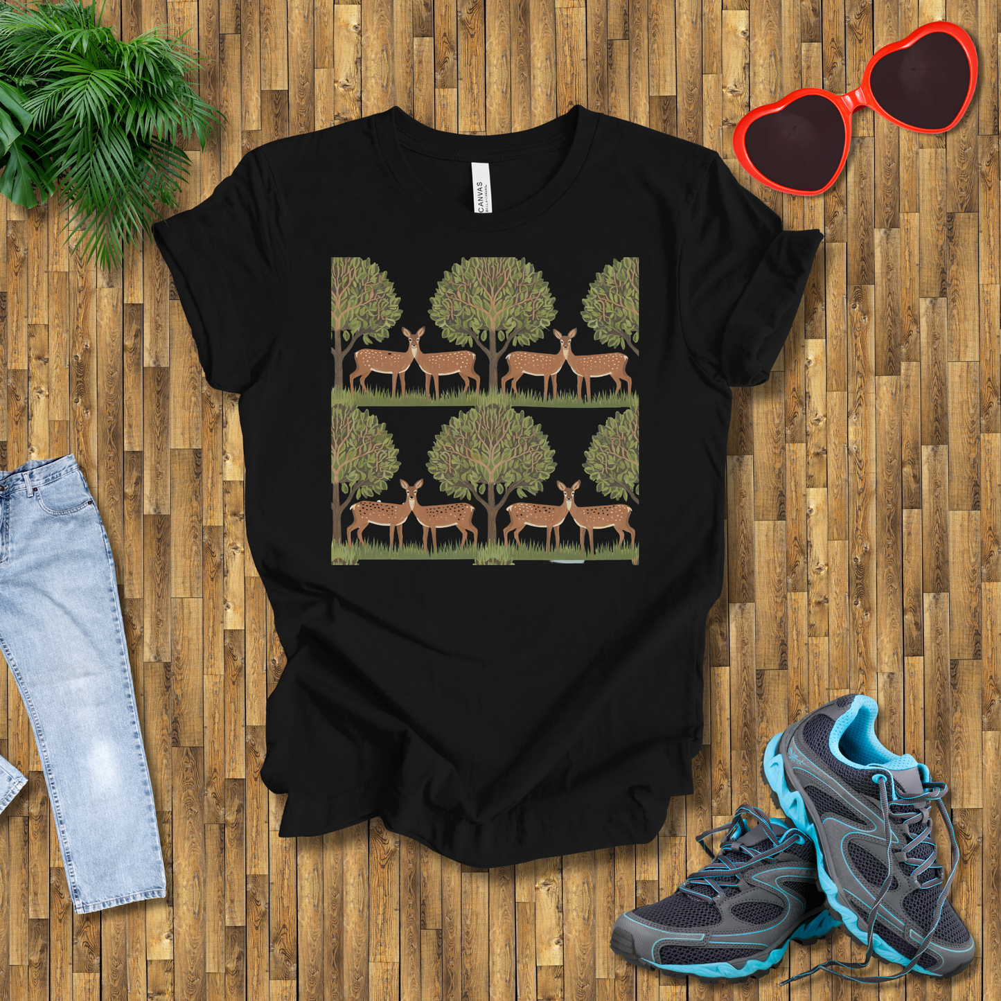 Trees and dears T-Shirt
