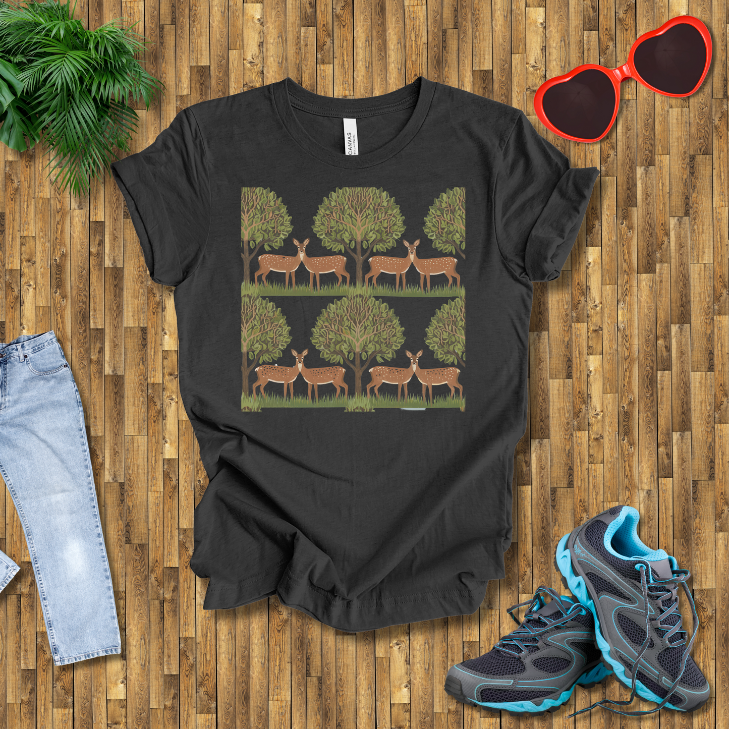 Trees and dears T-Shirt
