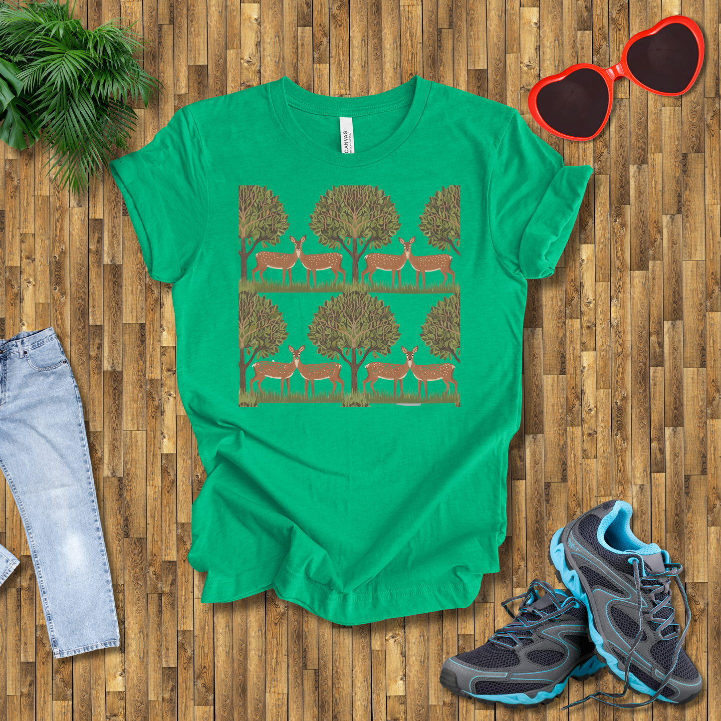 Trees and dears T-Shirt