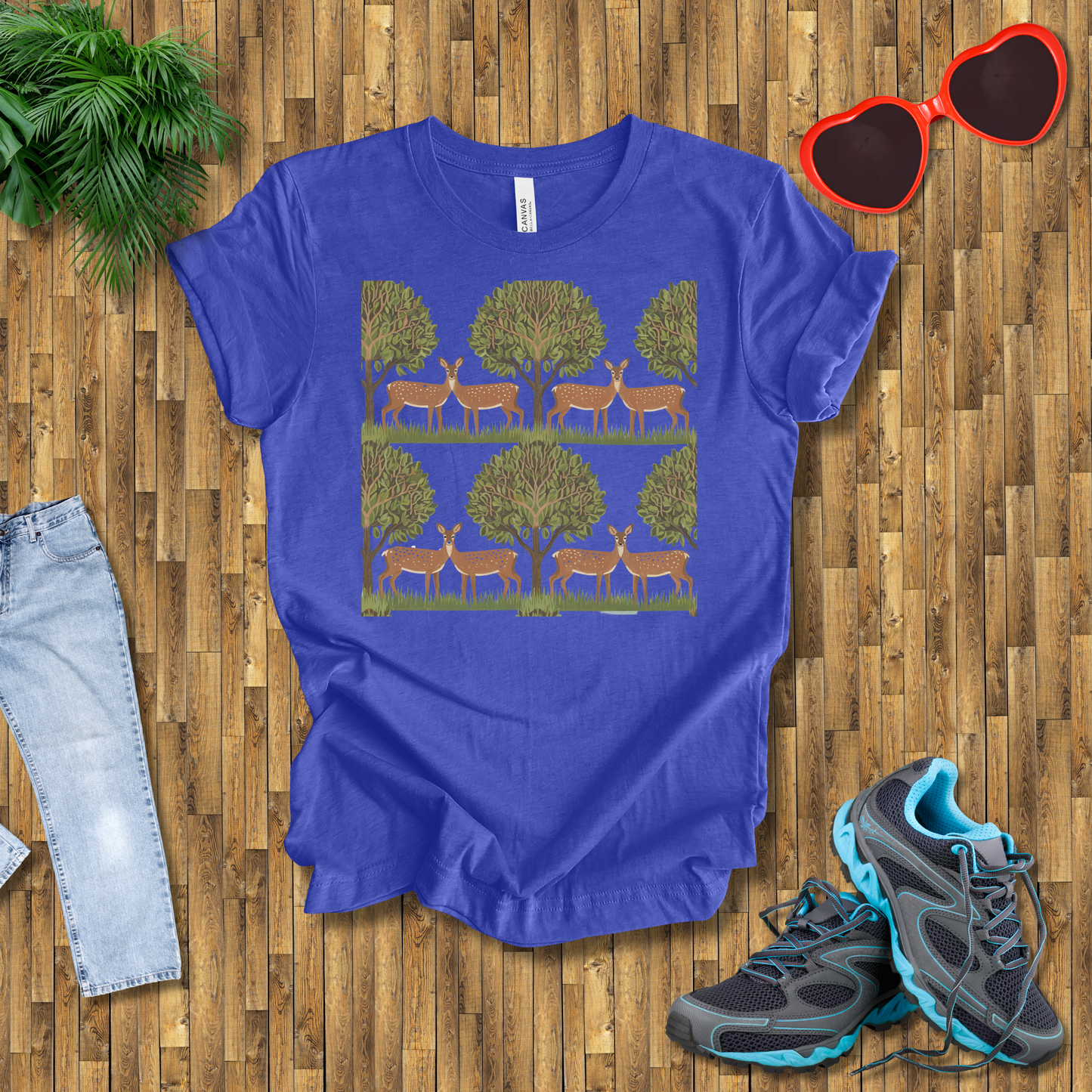 Trees and dears T-Shirt