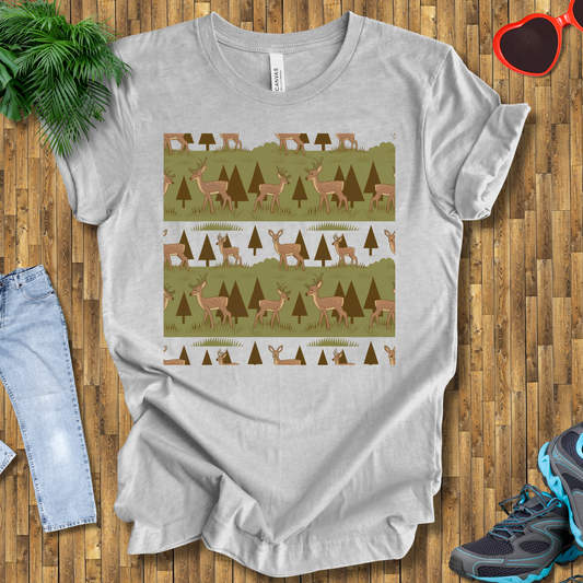 Trees and deers T-Shirt