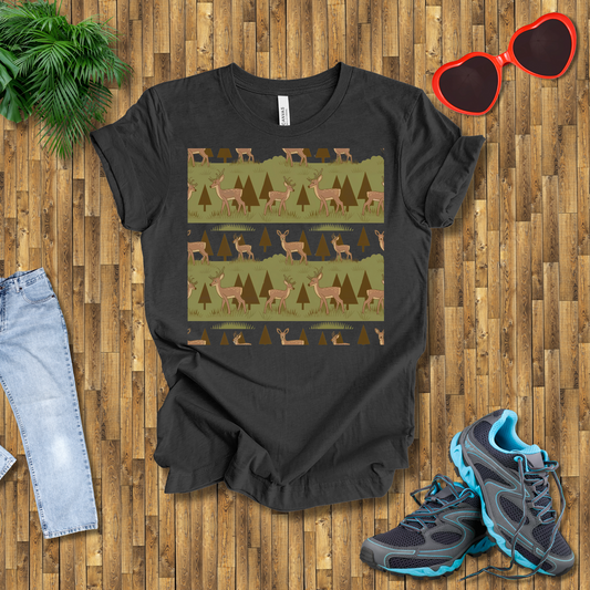 Trees and dears T-Shirt