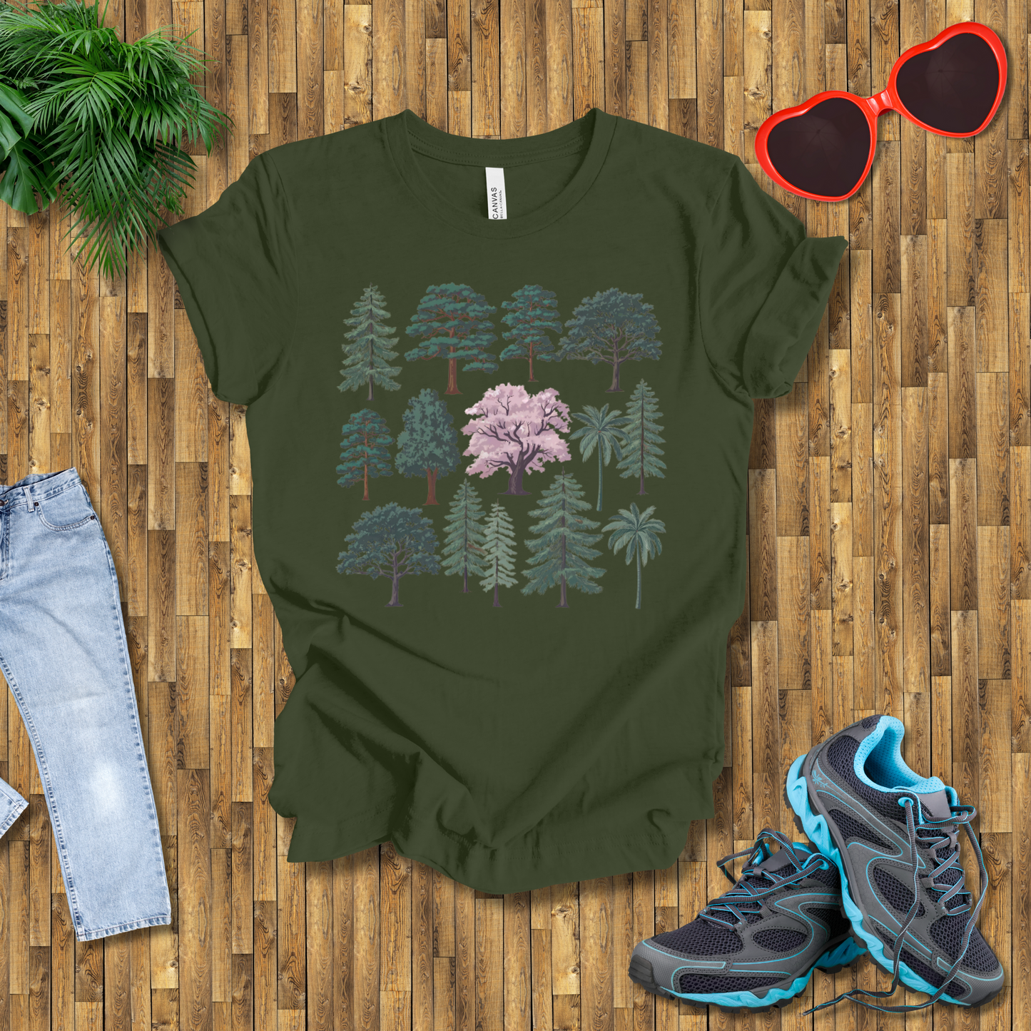 Pines,Oaks and Palms T-Shirt