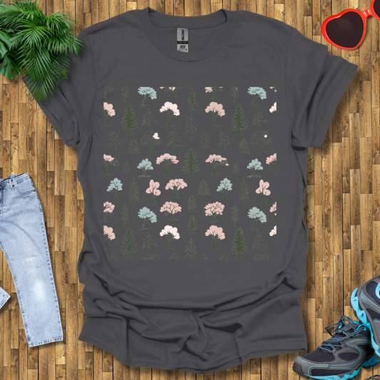 Pattern of trees T-Shirt