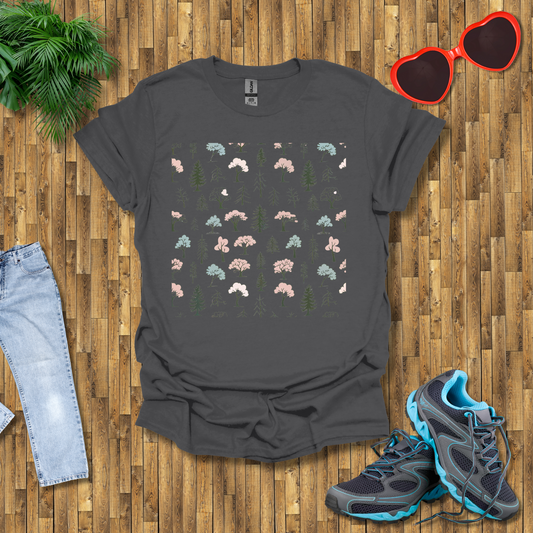 Pattern of trees T-Shirt