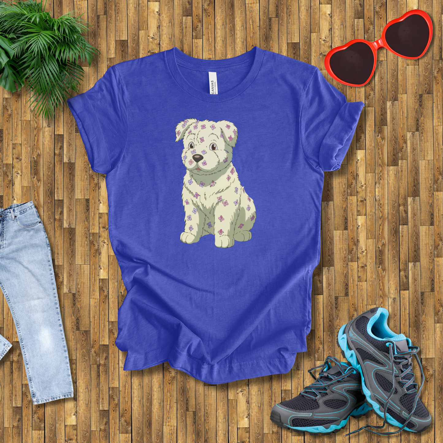 Flower puppy T-Shirt