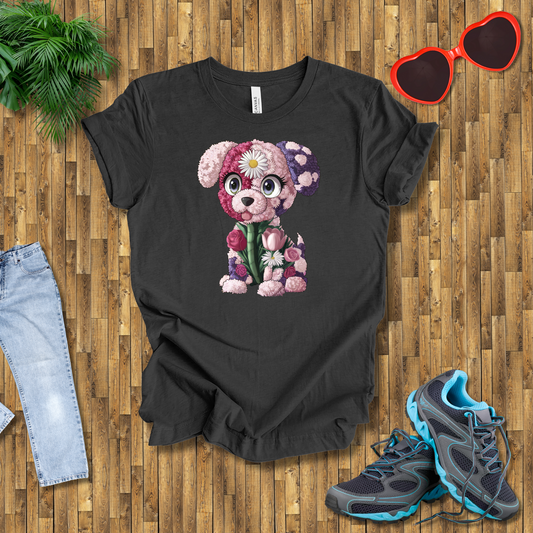 Flower puppy T-Shirt
