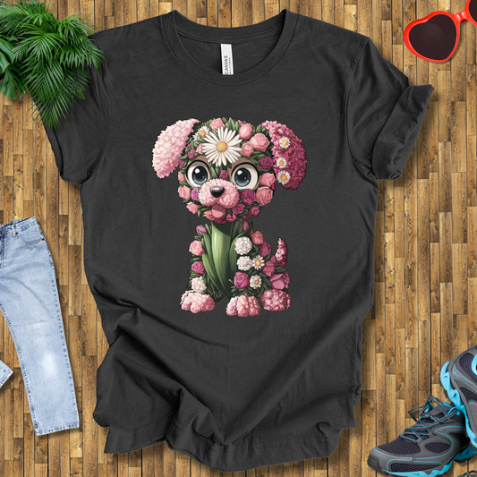Flower puppy T-Shirt