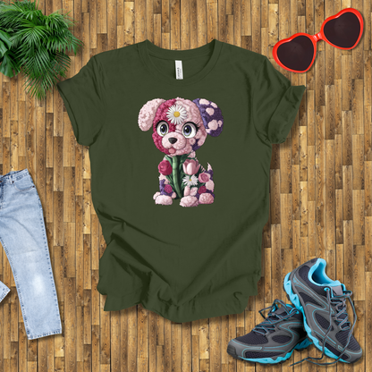 Flower puppy T-Shirt