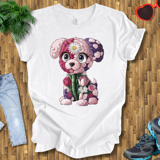 Flower puppy T-Shirt