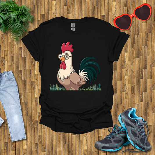 Rooster glasses T-Shirt