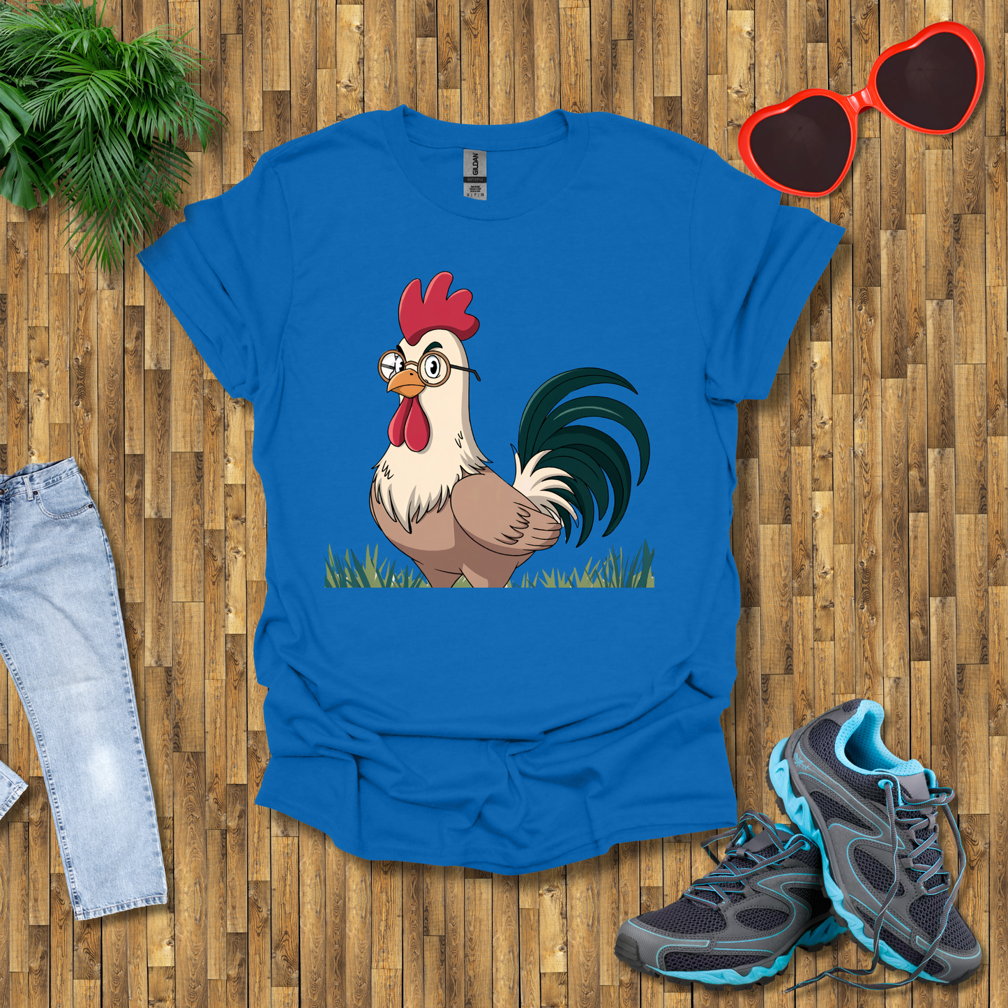 Rooster glasses T-Shirt