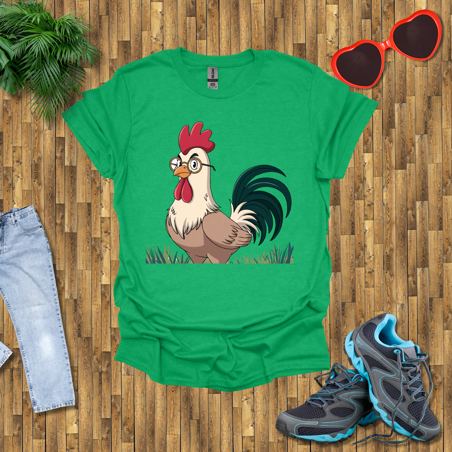 Rooster glasses T-Shirt