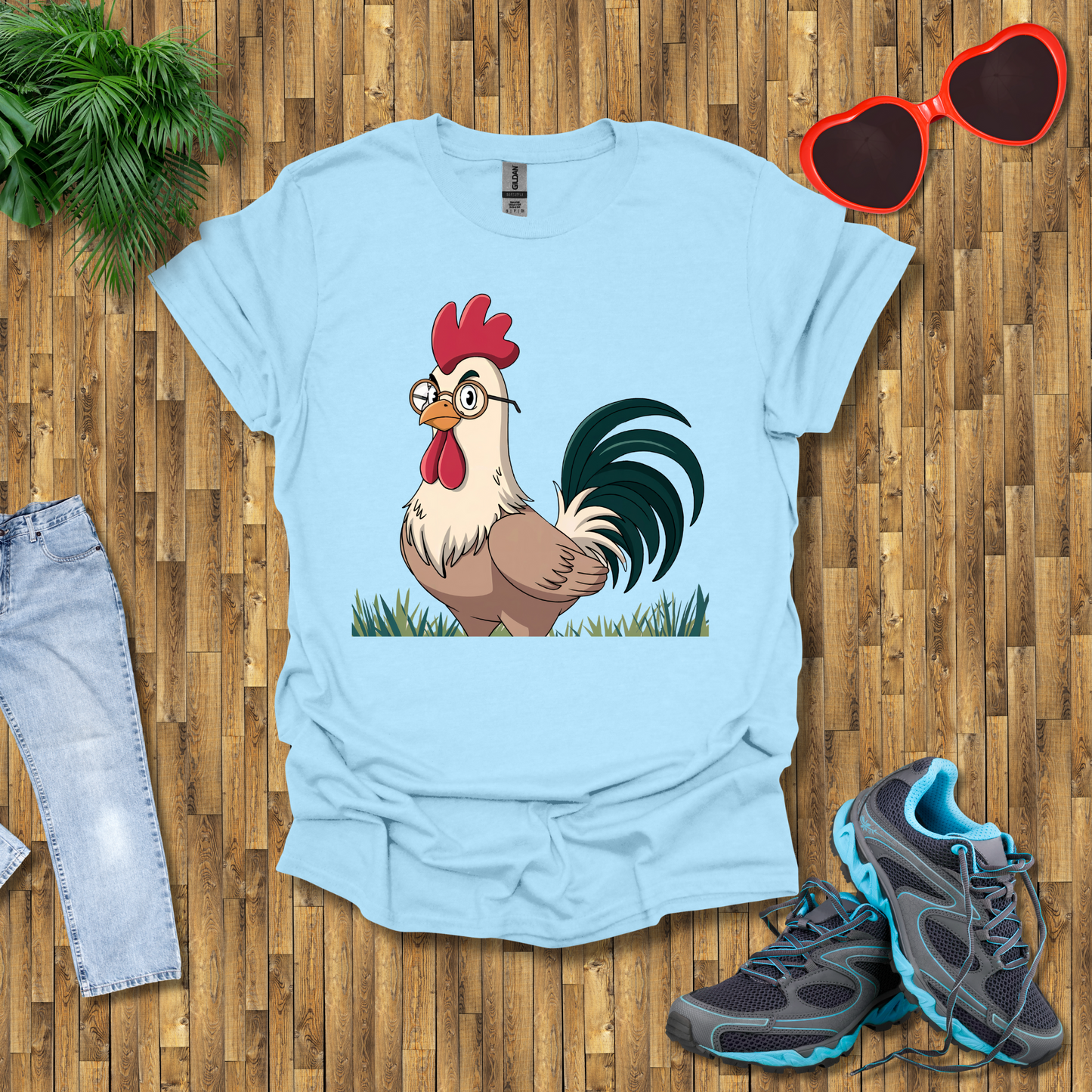 Rooster glasses T-Shirt