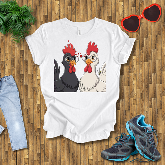 Rooster glasses T-Shirt