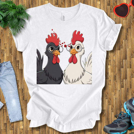 Rooster glasses T-Shirt