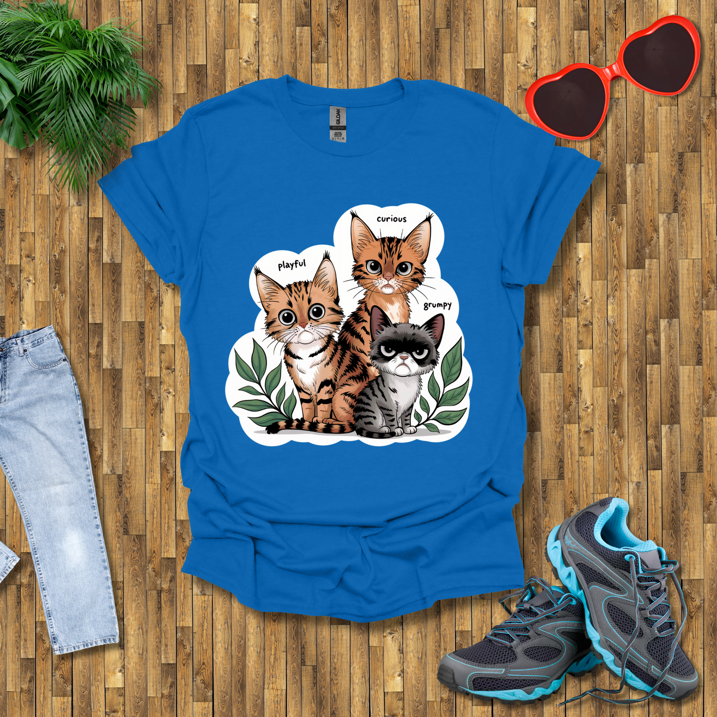 Moods of cats T-Shirt