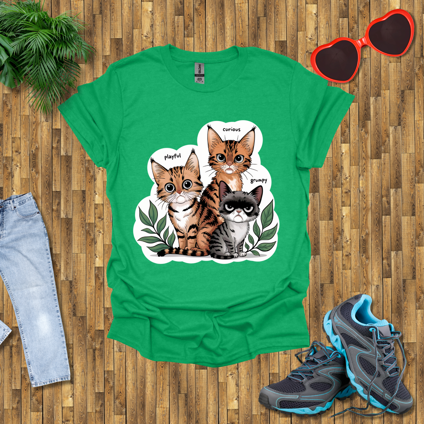 Moods of cats T-Shirt