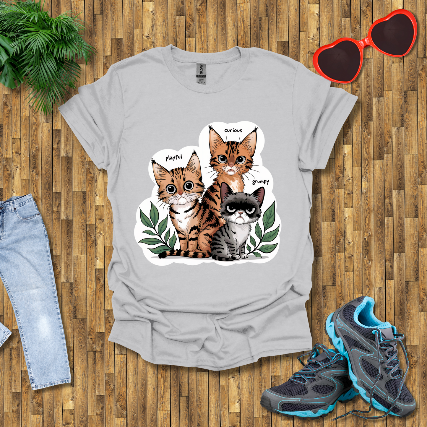 Moods of cats T-Shirt