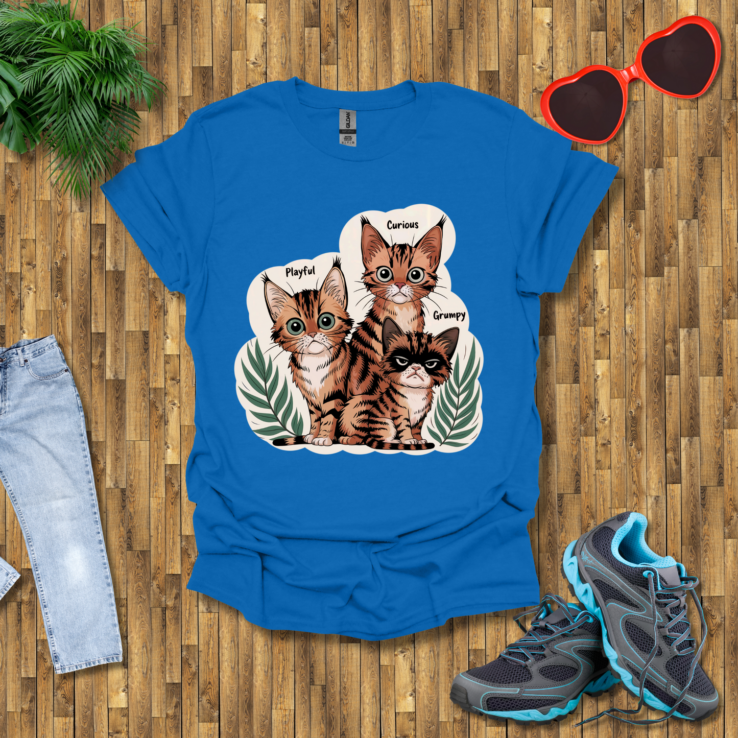 Moods of cats T-Shirt