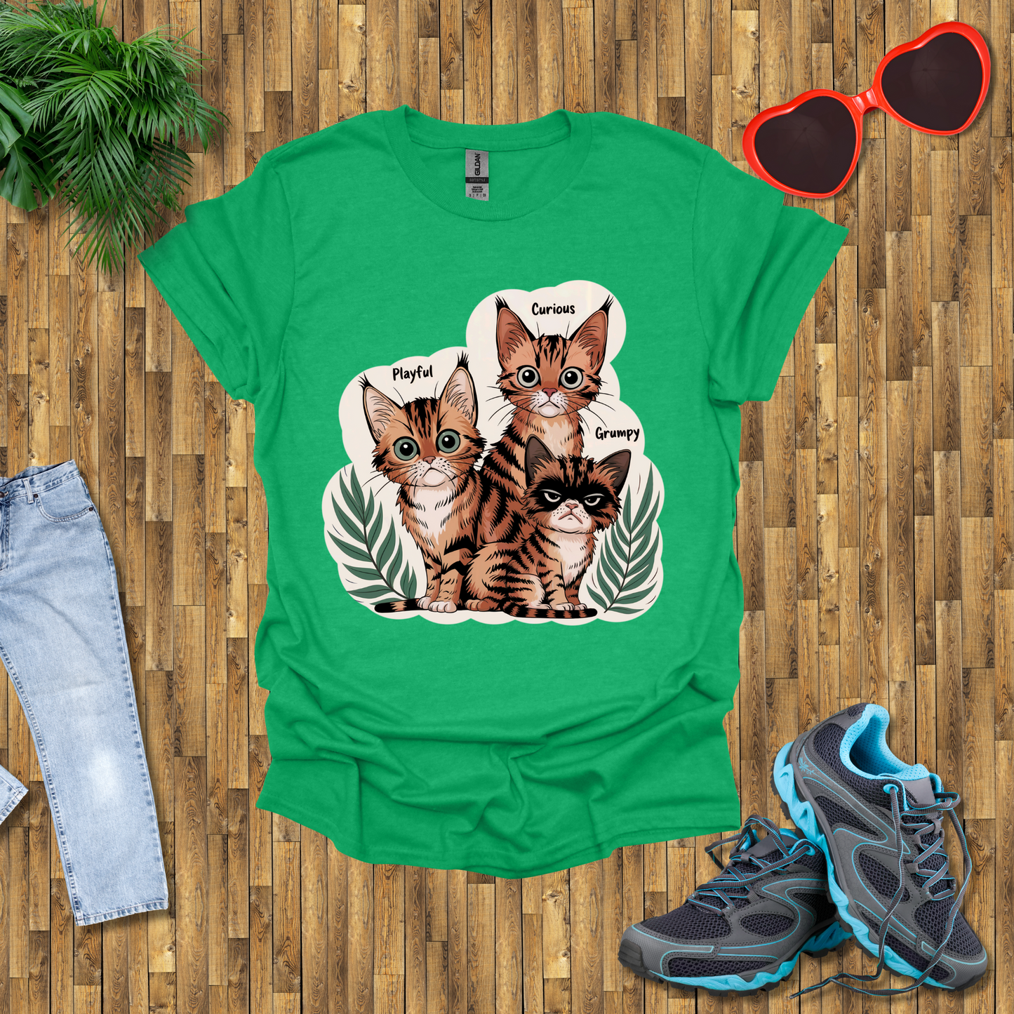 Moods of cats T-Shirt